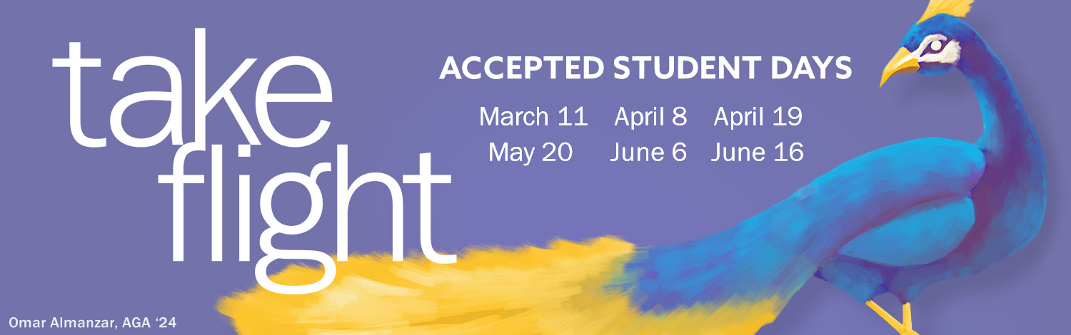 Take Flight at PCAD – Accepted Student Days